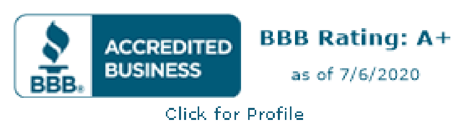 Accredited business BBB Rating A+